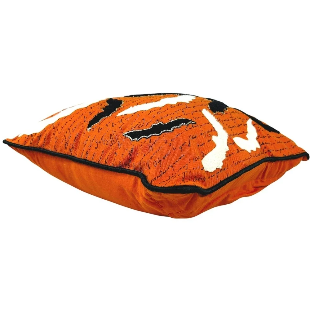 Pier 1 Imports Halloween LED Light-Up BATS‎ Pillow 14